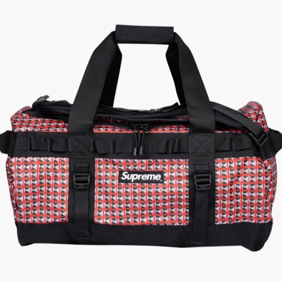 NWT Supreme The North Face Studded Camp Duffle Bag